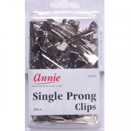Annie 80 Single Prong Clips #3191